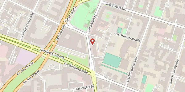 Karte der Umgebung von Karl-Heinrich-Ulrichs-Straße 24, 10785 Berlin