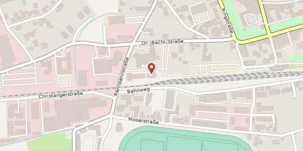 Karte der Umgebung von Rennbahnstr. 7, 84347 Pfarrkirchen