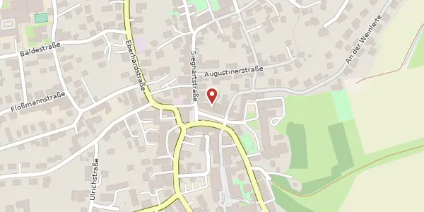 Karte der Umgebung von Marienplatz 5 a, 85560 Ebersberg