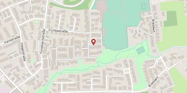 Karte der Umgebung von Am Bandsbusch 43, 40723 Hilden