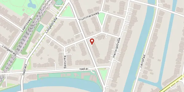 Karte der Umgebung von Geffckenstraße 16, 20249 Hamburg