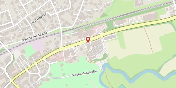 Karte der Umgebung von Hersbrucker Str. 60, 91207 Lauf