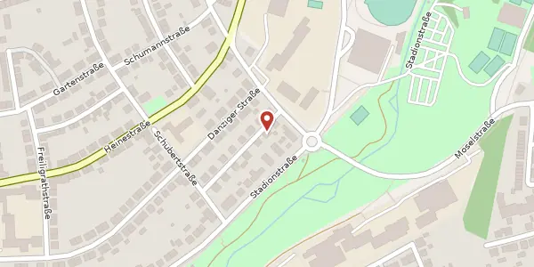 Karte der Umgebung von Rückertstraße 12, 66333 Völklingen