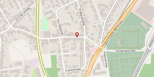 Karte der Umgebung von Clemensstr. 84, 53225 Bonn