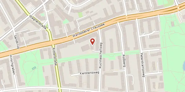 Karte der Umgebung von Ruckteschellweg 8, 22089 Hamburg