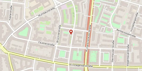 Karte der Umgebung von Brahmsstr. 11a, 81677 München