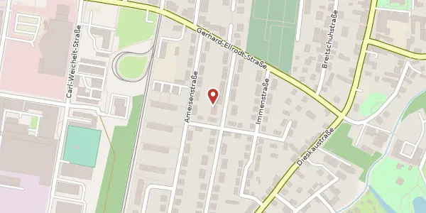 Karte der Umgebung von Libellenstraße 28, 04249 Leipzig