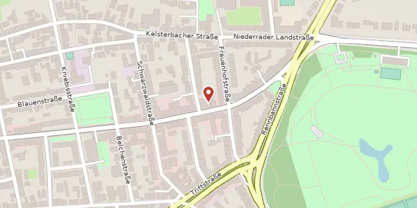 Karte der Umgebung von Bruchfeldstr. 34, 60528 Frankfurt