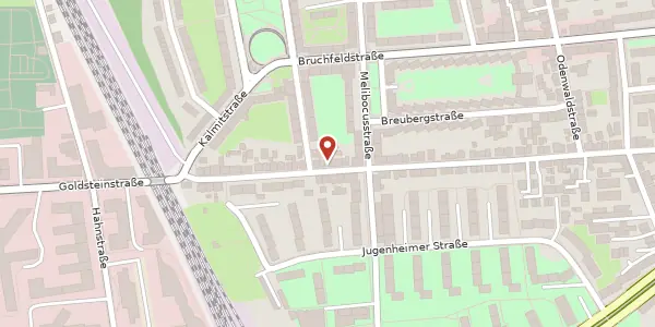 Karte der Umgebung von Goldsteinstr. 78, 60528 Frankfurt