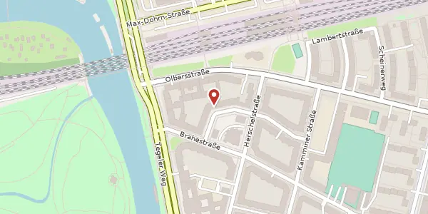 Karte der Umgebung von Fabriciusstraße 24, 10589 Berlin