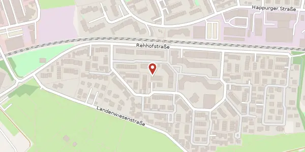 Karte der Umgebung von Hofreuthackerstr. 51, 90482 Nürnberg