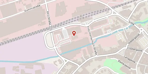 Karte der Umgebung von Fritz-Hornschuch-Str. 13, 95326 Kulmbach