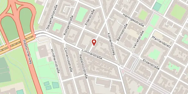 Karte der Umgebung von Ungerstraße 2, 30451 Hannover