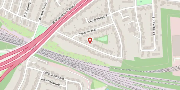 Karte der Umgebung von Frillendorfer Höhe 19, 45139 Essen