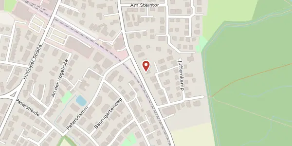 Karte der Umgebung von Am Steintor 41, 48167 Münster