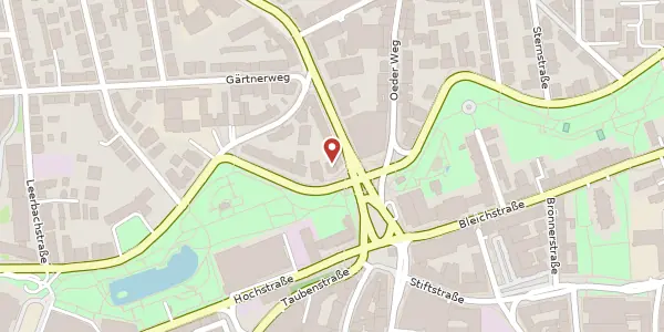 Karte der Umgebung von Bockenheimer Anlage 1a, 60322 Frankfurt