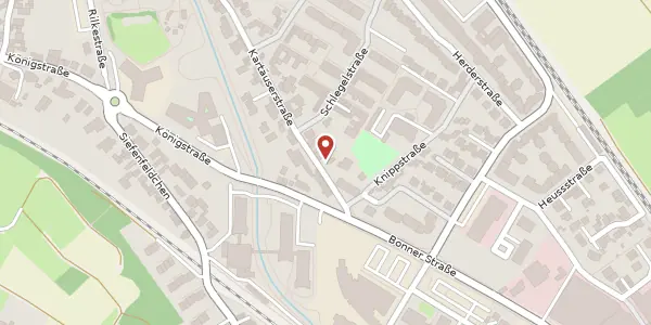 Karte der Umgebung von Kartäuserstr. 10, 53332 Bornheim