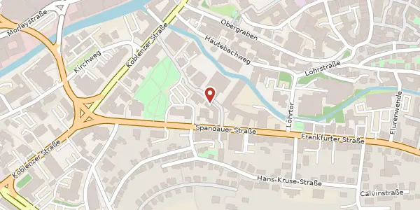 Karte der Umgebung von Oranienstr. 14, 57072 Siegen