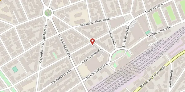 Karte der Umgebung von Textorstr. 67, 60594 Frankfurt
