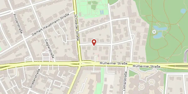 Karte der Umgebung von Am Kaiserberg 6, 47058 Duisburg