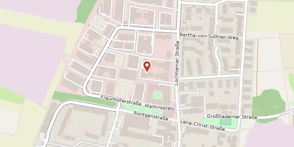 Karte der Umgebung von Lochhamer Str. 11, 82152 Planegg-Martinsried