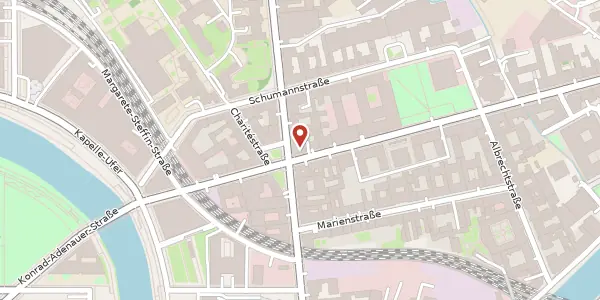 Karte der Umgebung von Reinhardtstraße 38, 10117 Berlin