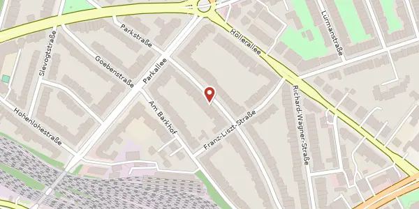 Karte der Umgebung von Parkstr. 68, 28209 Bremen