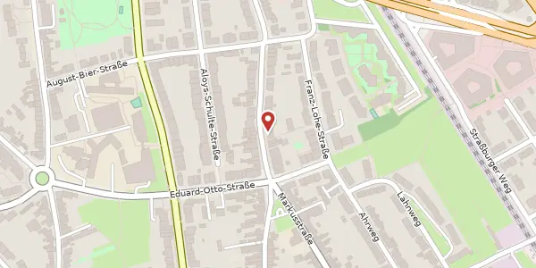 Karte der Umgebung von Burbacher Str. 71, 53129 Bonn