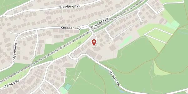Karte der Umgebung von Dachswaldweg 144 b, 70569 Stuttgart