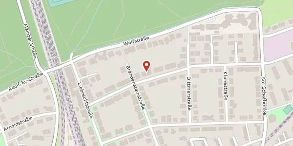 Karte der Umgebung von Roßkampstraße 20, 30519 Hannover