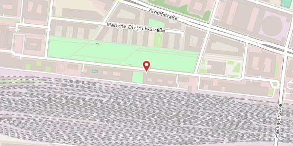 Karte der Umgebung von Erika-Mann-Str. 25, 80636 München