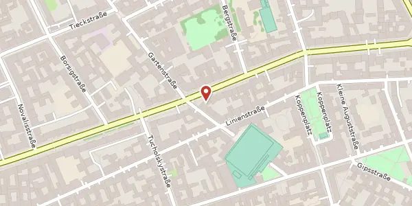 Karte der Umgebung von Torstraße 178, 10115 Berlin