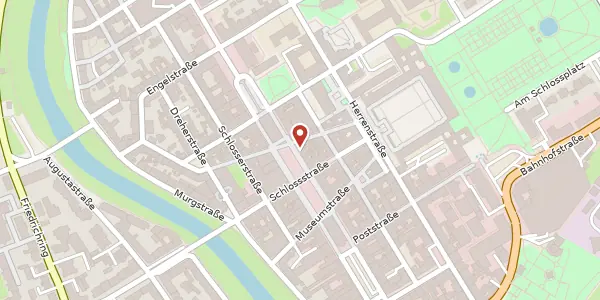 Karte der Umgebung von Kaiserstraße 36, 76437 Rastatt