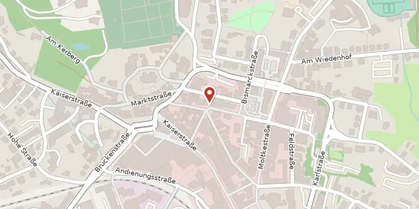 Karte der Umgebung von Schützenstr. 11, 51643 Gummersbach