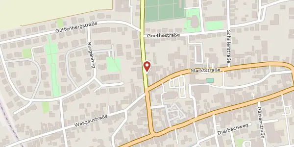 Karte der Umgebung von Landauer Straße 16, 76870 Kandel (pfalz)