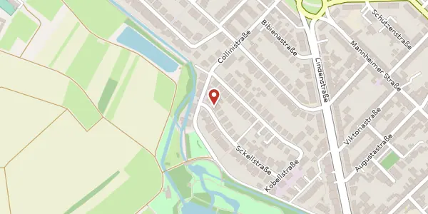 Karte der Umgebung von Sckellstraße 26A, 68723 Schwetzingen