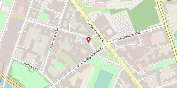 Karte der Umgebung von Askanischer Platz 3, 10963 Berlin