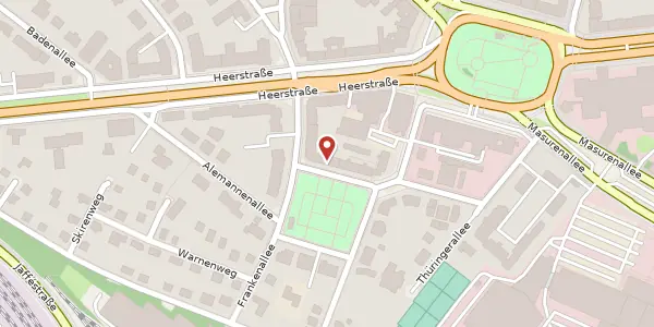 Karte der Umgebung von Karolingerplatz 3, 14052 Berlin