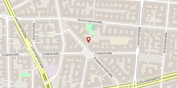 Karte der Umgebung von Giesebrechtstraße 17, 10629 Berlin