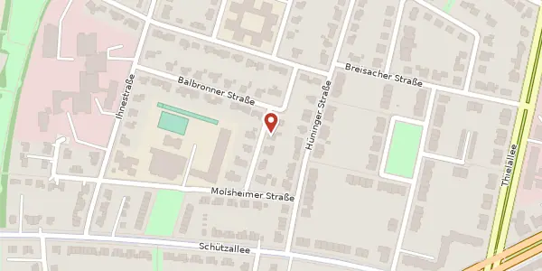 Karte der Umgebung von Nebinger Straße 8, 14195 Berlin