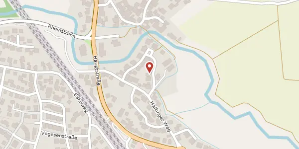 Karte der Umgebung von Mühleweg 5, 79591 Eimeldingen