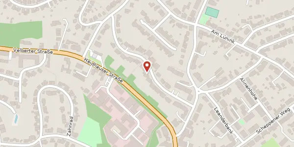 Karte der Umgebung von Kimmeskampweg 32, 45239 Essen