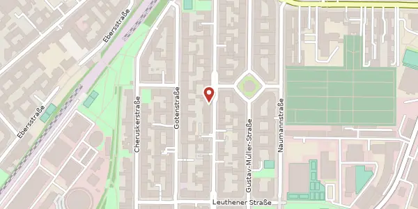 Karte der Umgebung von Leberstraße 34, 10829 Berlin
