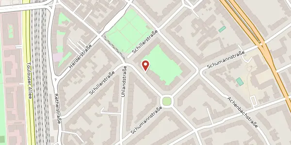 Karte der Umgebung von Humboldtstr. 57, 40237 Düsseldorf