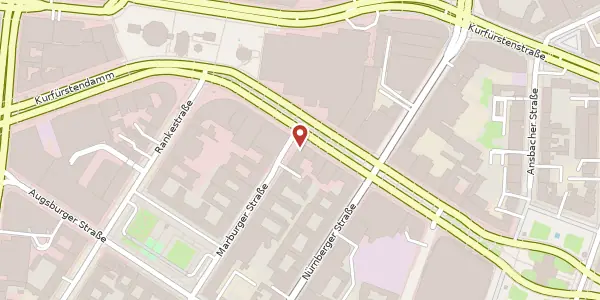 Karte der Umgebung von Tauentzienstraße 16, 10789 Berlin
