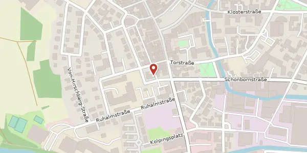 Karte der Umgebung von Luitpoldstr. 2, 91301 Forchheim