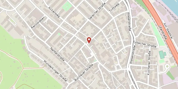 Karte der Umgebung von Ulmer Straße 331, 70327 Stuttgart
