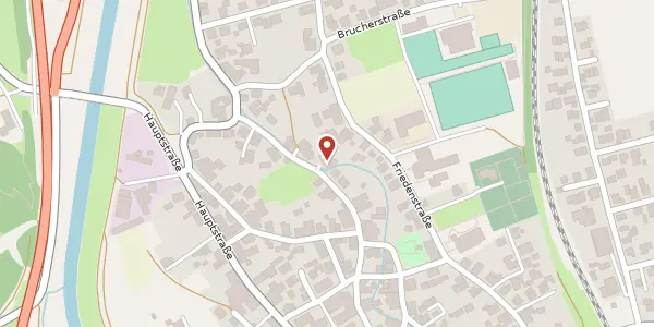 Karte der Umgebung von Mitteldorfstraße 28, 77781 Biberach (Baden)