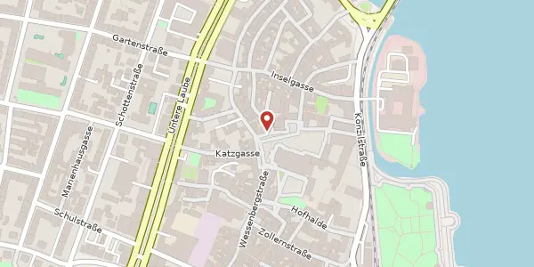Karte der Umgebung von Münsterplatz 5, 78462 Konstanz