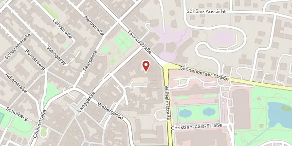 Karte der Umgebung von Wilhelmstr. 64, 65183 Wiesbaden